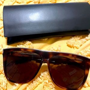 Saint Laurent 003 Havana Brown Anti-reflective Sunglasses